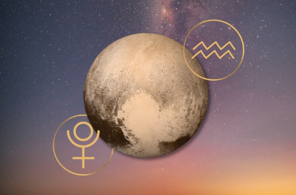 Pluto in a Vízöntőben